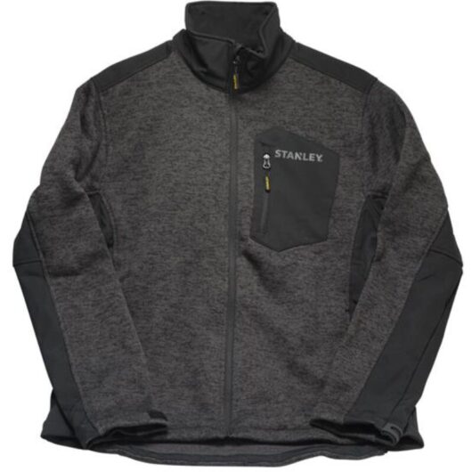 Arizona Zip Through Knitted Fleece Black - Medium (1 Unit) - Stanley
