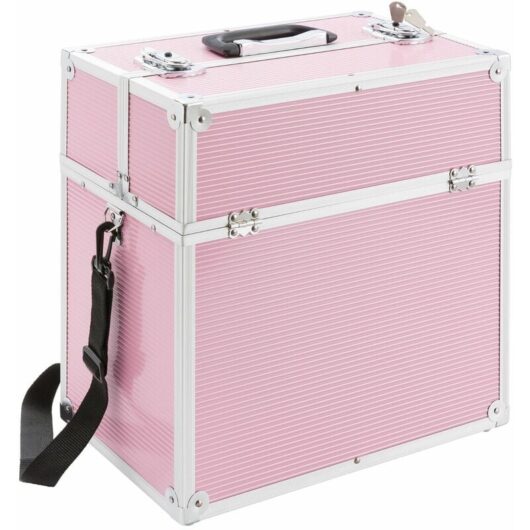Cosmetic Case Large Make-up Case Beauty organizer Nail Polish Case - Arebos
