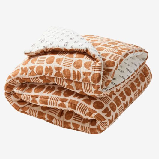 Floor Mat / Playpen Base Mat, Ethnic printed beige