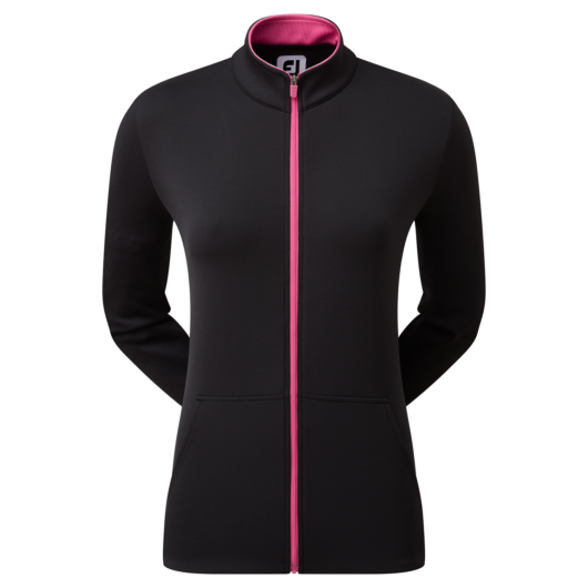 FootJoy Ladies Full Zip Knit Colour Block Midlayer
