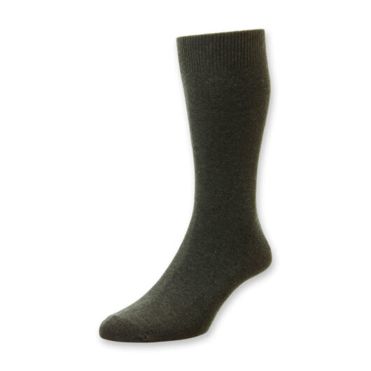 M 6-11 Charcoal Classic Plain Knit Socks 3-Pair Pack