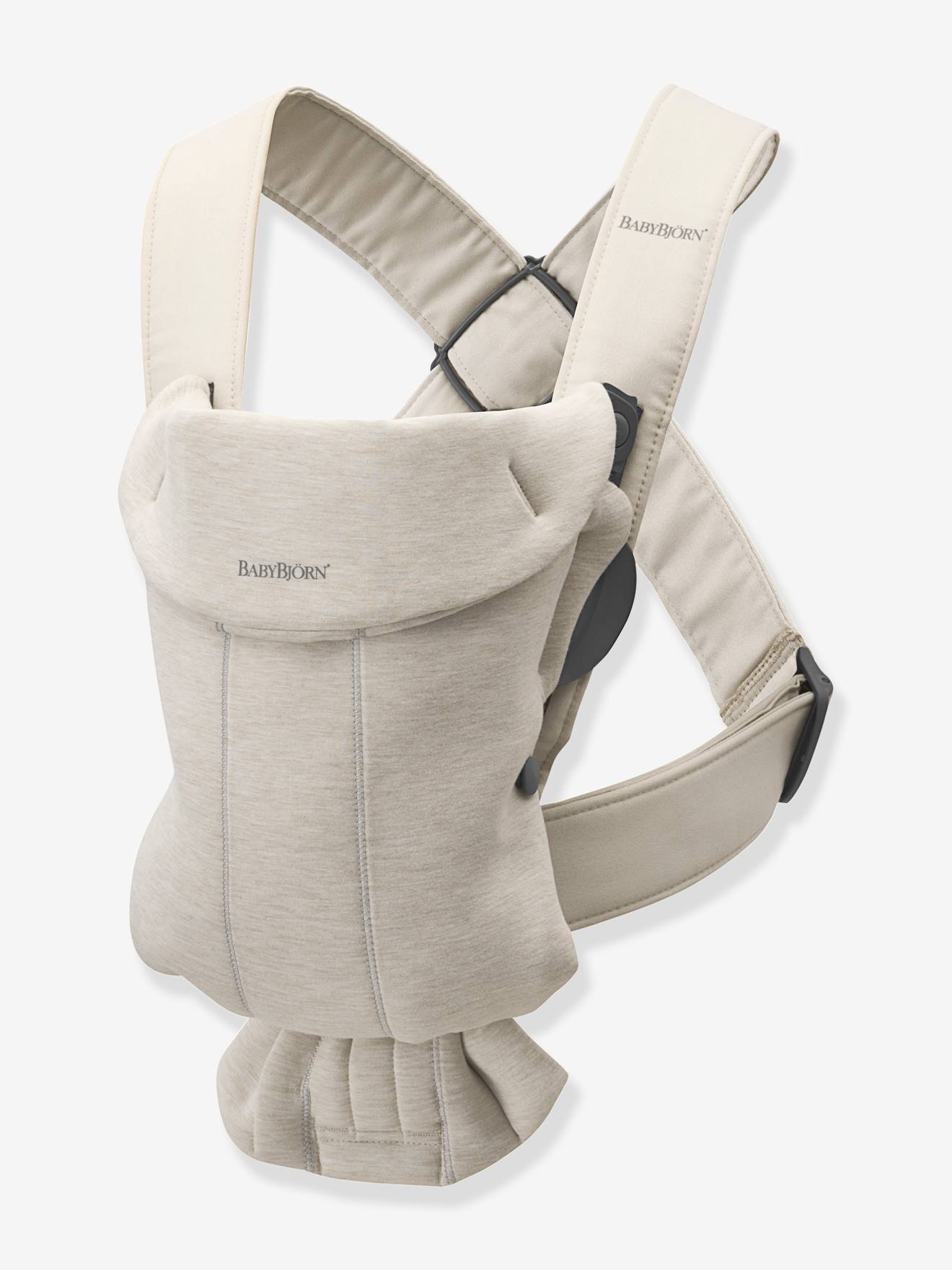 Mini Baby Carrier in 3D Jersey knit, by BABYBJORN beige