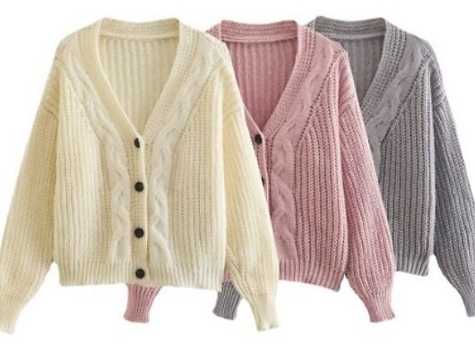 Oversized Chunky Knit Cardigan - 3 Colours