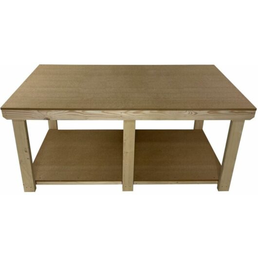 Wooden mdf Top Wide Workbench (3ft x 4ft)