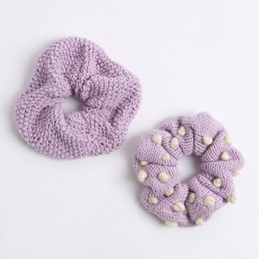 Wool Couture Knitting Kit - Cotton Scrunchies, none