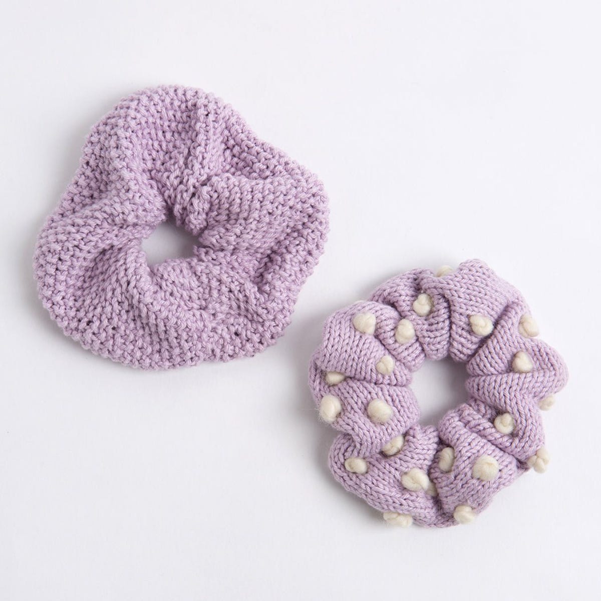 Wool Couture Knitting Kit - Cotton Scrunchies, none