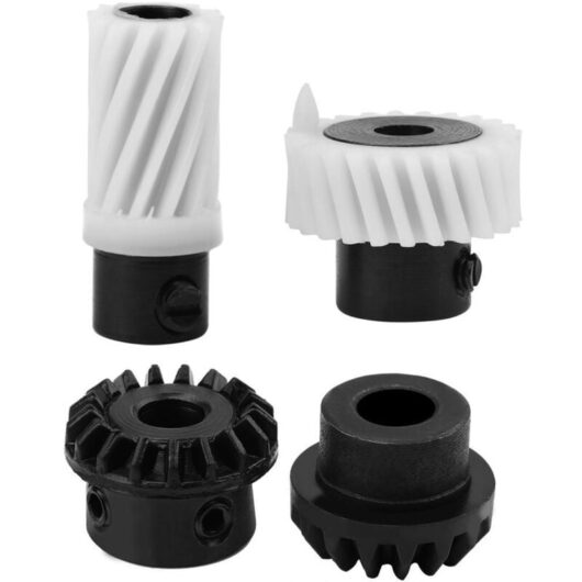 Cyslmuk - 4pcs Hook Drive Gear for Singer, Durable Plastic Universal Drive Gears, Feed Shaft Gear Replacement Accessories