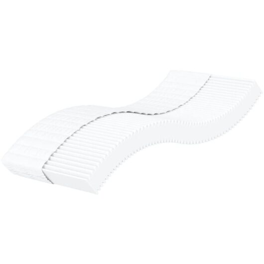 Foam Mattress White 90x190 cm Hardness H2 H3 Vidaxl