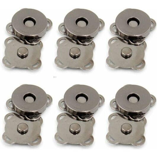 Hoopzi - Sewing Snaps Magnetic Fasteners for Clothing Accessories Magnetic Button Handy Accessories Used for Sewing Crafts Garment & Scrapbook Bag 30