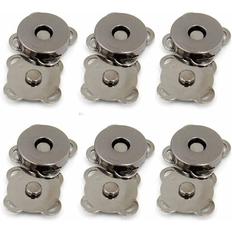 Hoopzi - Sewing Snaps Magnetic Fasteners for Clothing Accessories Magnetic Button Handy Accessories Used for Sewing Crafts Garment & Scrapbook Bag 30
