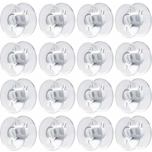Ikodm - 60 Pcs Sewing Machine Bobbins - For Sewing Machine - Plastic Bobbin - Compatible with Brother Singer Kenmore Janome and Most Sewing Machines