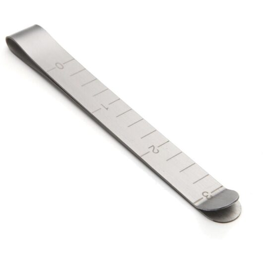 Sewing 20 Pack Stainless Steel Hem Clips 3 Inch Measuring Quilting Ruler for Wonder Clips, Pinning and Marking Accessories