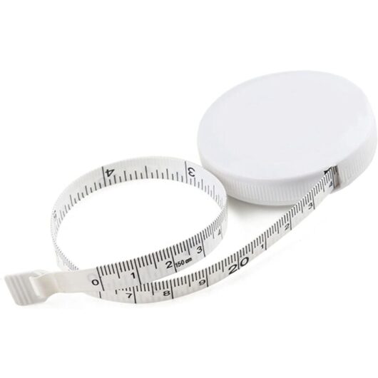 Sewing Tape Measure, Automatic Retractable Soft Custom Tape Measure for Body Sewing Fabric Tailor Leather Clothing, Double Sided Fabric Ruler, 60
