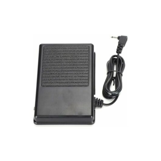 Sewing machine foot pedal speed controller and accessory power cord