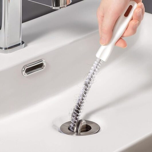 CCYKXA 3 Pieces Sewer Drain Cleaning Brush, 45cm Flexible Sink Cleaning Brush for Unclogging Drains and Pipes, Drain Dredge Tool for Bathroom Kitchen