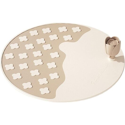 Dhklfa - Silicone Bath Plug Tulip Handle Smell Proof Shower Drain Cover, Silicone Deodorizing Drain Pad, Sewer Mat for Kitchen, Bathroom and Laundry