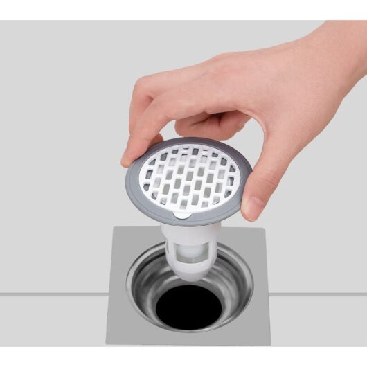 Shower Sink Check Valve, Drain Core, Odor Proof, Kitchen and Bathroom Check Valve, Bathroom Pipe Check Valve, Floor Drain Seal,Diameter: 7.5 cm (4