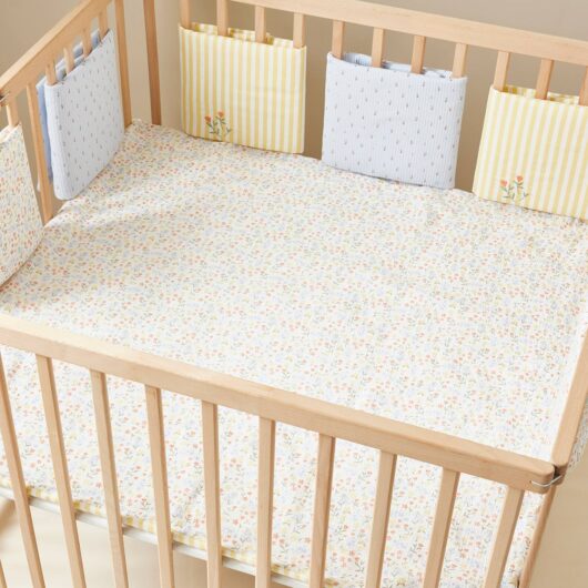 Cot/Playpen Bumper, Giverny multicoloured