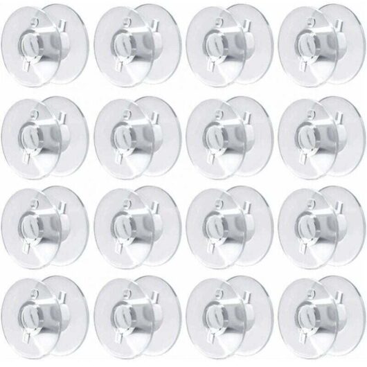 50pcs Sewing Machine Bobbins Plastic Bobbins Sewing Machine Bobbins for Brother Singer Kenmore Janome Most Sewing Machines mumu