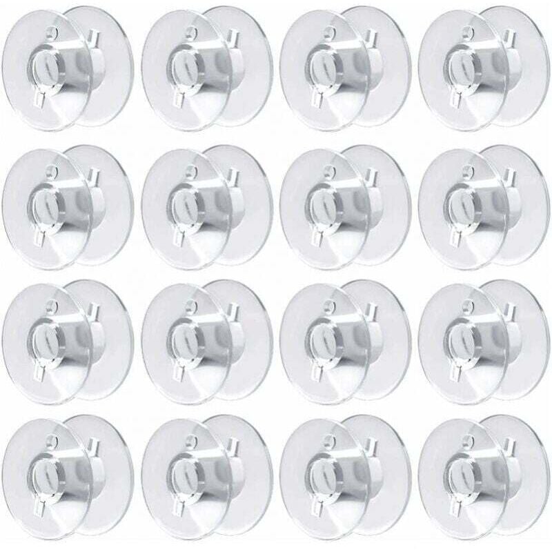 50pcs Sewing Machine Bobbins Plastic Bobbins Sewing Machine Bobbins for Brother Singer Kenmore Janome Most Sewing Machines mumu