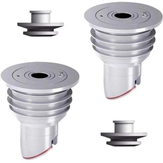Ymyny - pcs Washing Machine Pipe Seal, Gray Odor Stopper, Washing Machine Drain Pipe Sealing Cap, Kitchen Sewer Pipe Sealing Ring (35-40mm) mumu