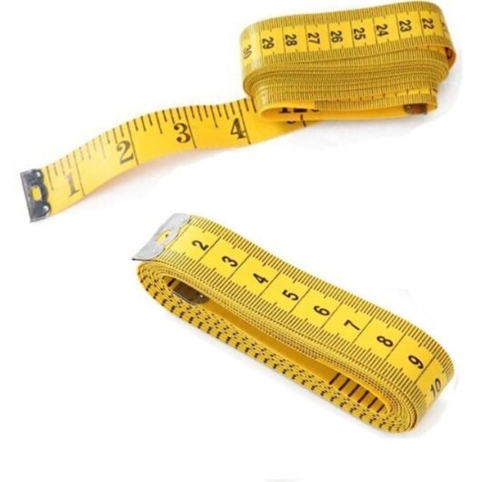 CCYKXA Sewing Tape Measure, 2 Tapes, 300cm, Double Sided, Extra Long, Flexible for Tailor, for Measuring Lengths and Dimensions.