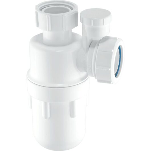Mcalpine - C10V 75mm Water Seal Anti-Syphon (Silentrap) Bottle Trap with Multifit Outlet 1½'