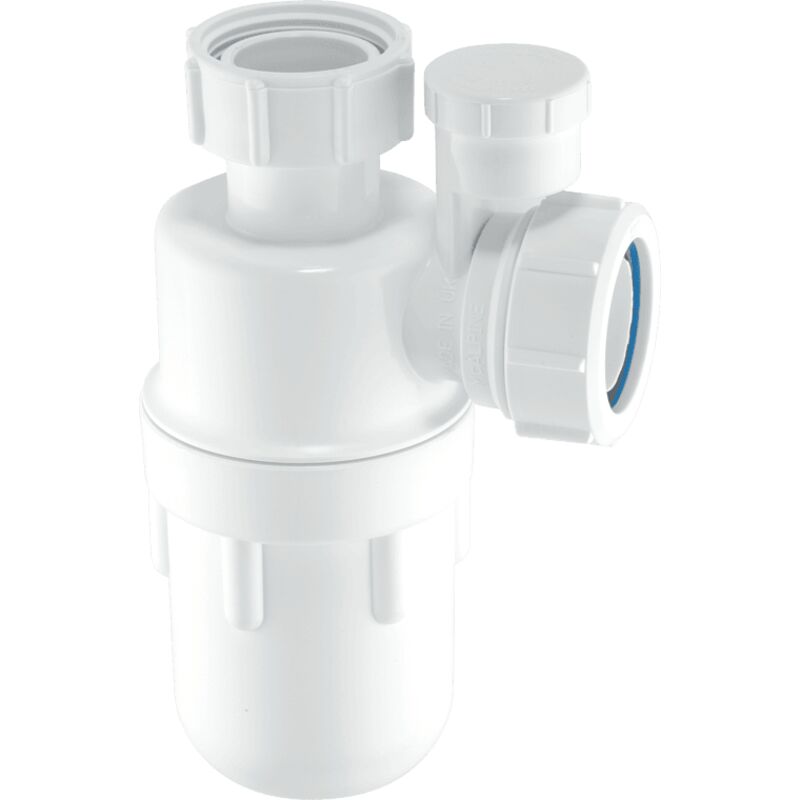 Mcalpine - C10V 75mm Water Seal Anti-Syphon (Silentrap) Bottle Trap with Multifit Outlet 1½'