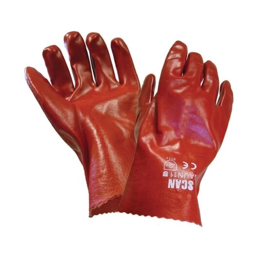 Scan - pvc Gauntlets 27cm (11in) - l (Size 9) SCAGLOGAUN11
