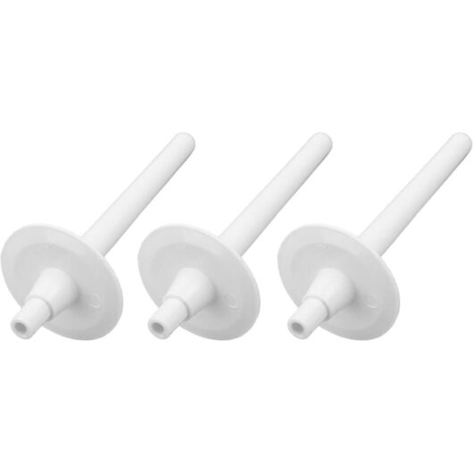 CCYKXA 3Pcs Sewing Machine Bobbin, Household Sewing Machine Replacement Auxiliary Bobbin Spool Pin Holder