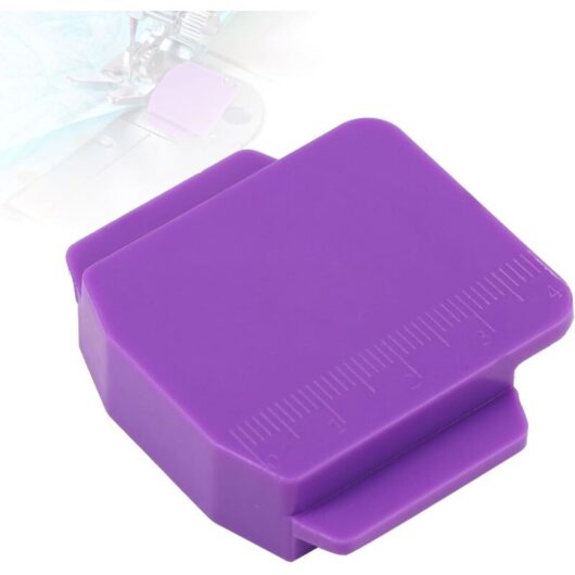 CCYKXA (Purple)Magnetic Sewing Machine Guide, New Improved Multi-Purpose Sewing Guide 2025 Polygonal Sewing Guides for Universal Sewing Machine