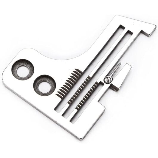 CCYKXA Stainless Steel Sewing Machine Accessories Needle Plate, Easy to Use, Install, Small Parts for Four-Thread Overlock Sewing Machine