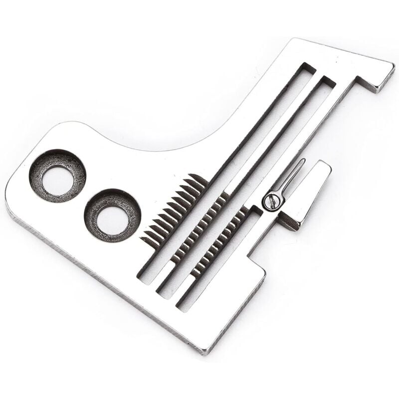 CCYKXA Stainless Steel Sewing Machine Accessories Needle Plate, Easy to Use, Install, Small Parts for Four-Thread Overlock Sewing Machine