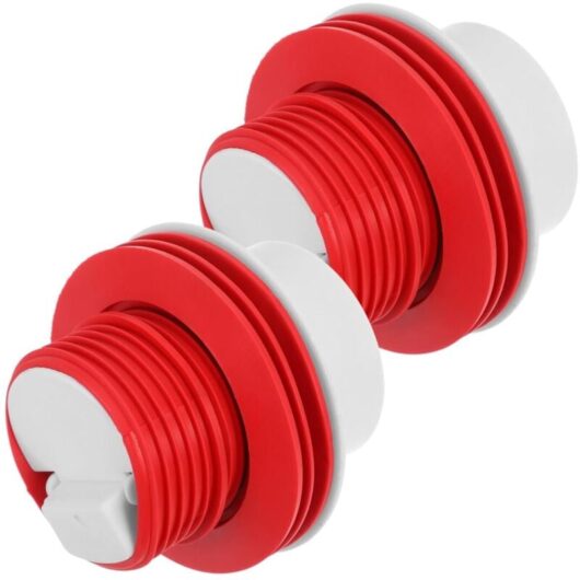 Pack Sewer Mat Deodorizer, Sink Head, Anti-Leak Plug, Drain Valve to Eliminate PVC Pipe Odors