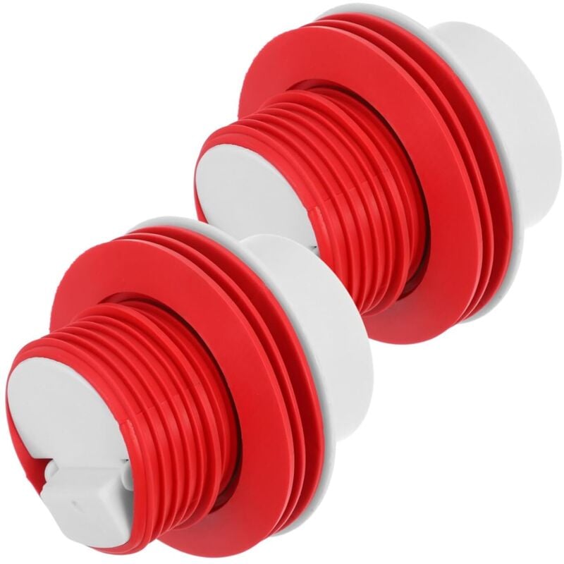 Pack Sewer Mat Deodorizer, Sink Head, Anti-Leak Plug, Drain Valve to Eliminate PVC Pipe Odors