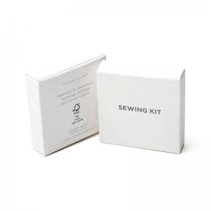 White Boxed Eco Sewing Kit 6 Thread Standard Pack of 250 I011 SGL99121