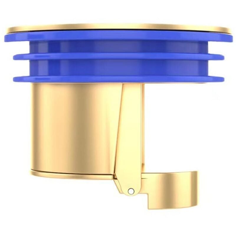 1 x Shower Floor Drain Backflow Preventer - Backflow Stopper - Odor Stopper for Kitchen and Bathroom Drain (Copper)