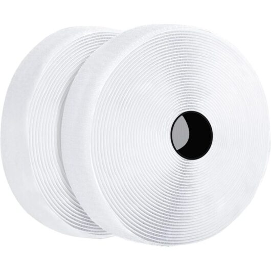 25M Adhesive Hook and Loop Tapes Adhesive Tapes Strip Tape Scratch Sticker Mosquito Net Hook Loop Roll Scratch