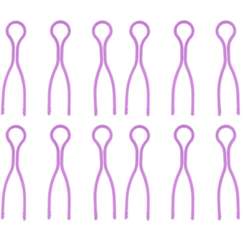 CCYKXA Bobbin Clip Bobbin Clip Sewing Accessory in Purple Plastic 7cm for Sewing and Embroidery Machines - Easy Bobbin Organization