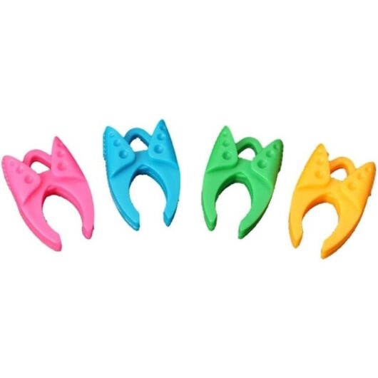 CCYKXA Cute silicone bobbin clips for sewing machines for neat and tidy storage