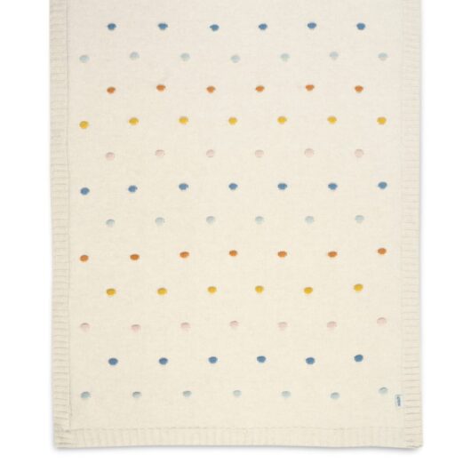Mamas & Papas Bobble Knitted Shawl Multi