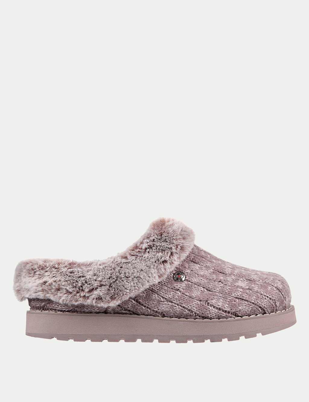 Skechers Knitted Clogs Mauve