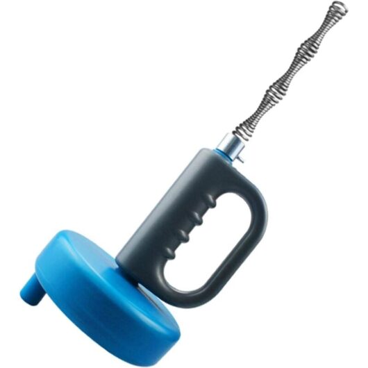 Snake Drain Cleaner, Plumbing Snake Drain Auger, Electric Toilet Plunger Set for Bathroom Toilets, 4M