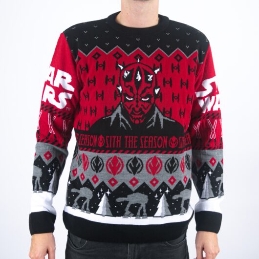Star Wars Sith The Season Knitted Christmas Jumper - XXL