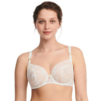 Chantelle Orchids Covering Bra - Milk - 34F