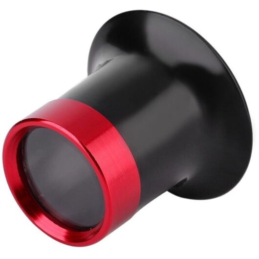 Watchmaker's Magnifying Glass, Reading Magnifier, 10x Magnification, Aluminum Alloy Eyepiece, for All Precision Work, Repairs and Sewing.