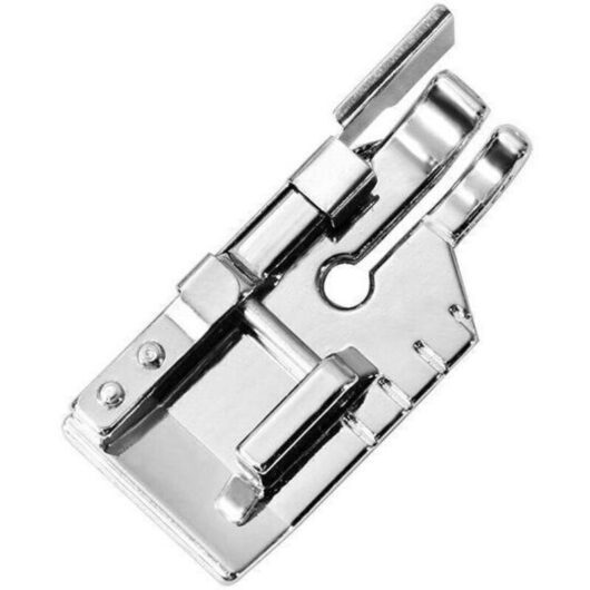 1/4" hem foot: Stainless steel sewing foot for household sewing machines, compatible with all sewing machines.