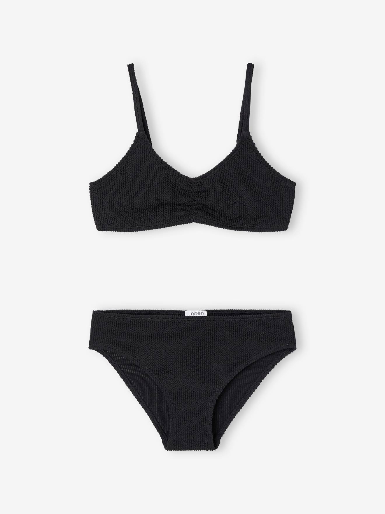 2-Piece Swimsuit for Girls black