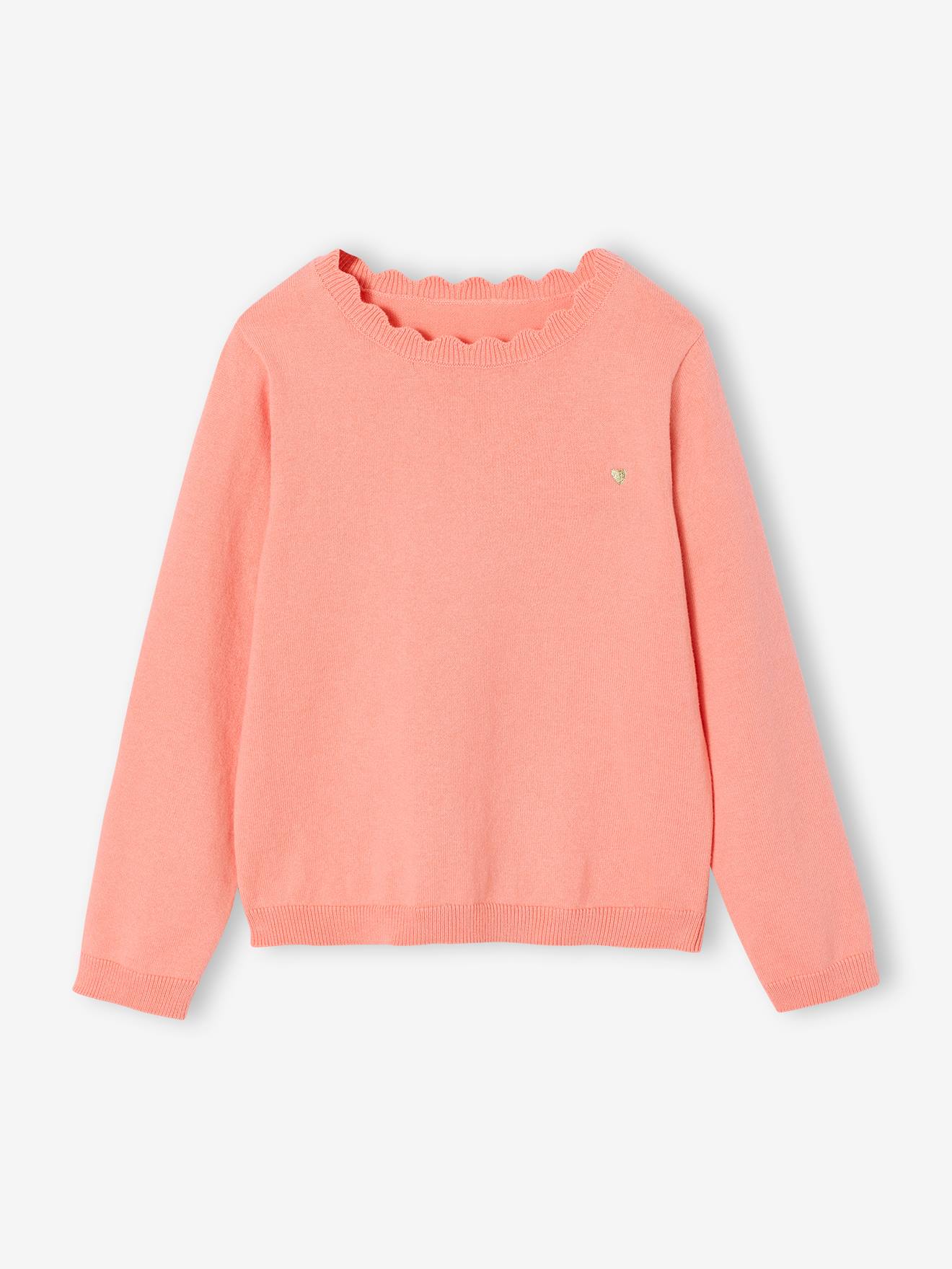 BASICS Jumper for Girls tangerine