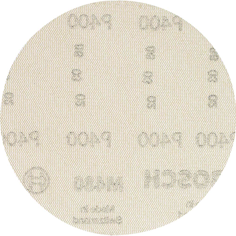 Bosch M480 115mm Net Abrasive Sanding Disc 115mm 400g Pack of 5
